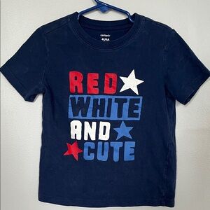 Carter's Blue 4T Toddlers Boys Shirt